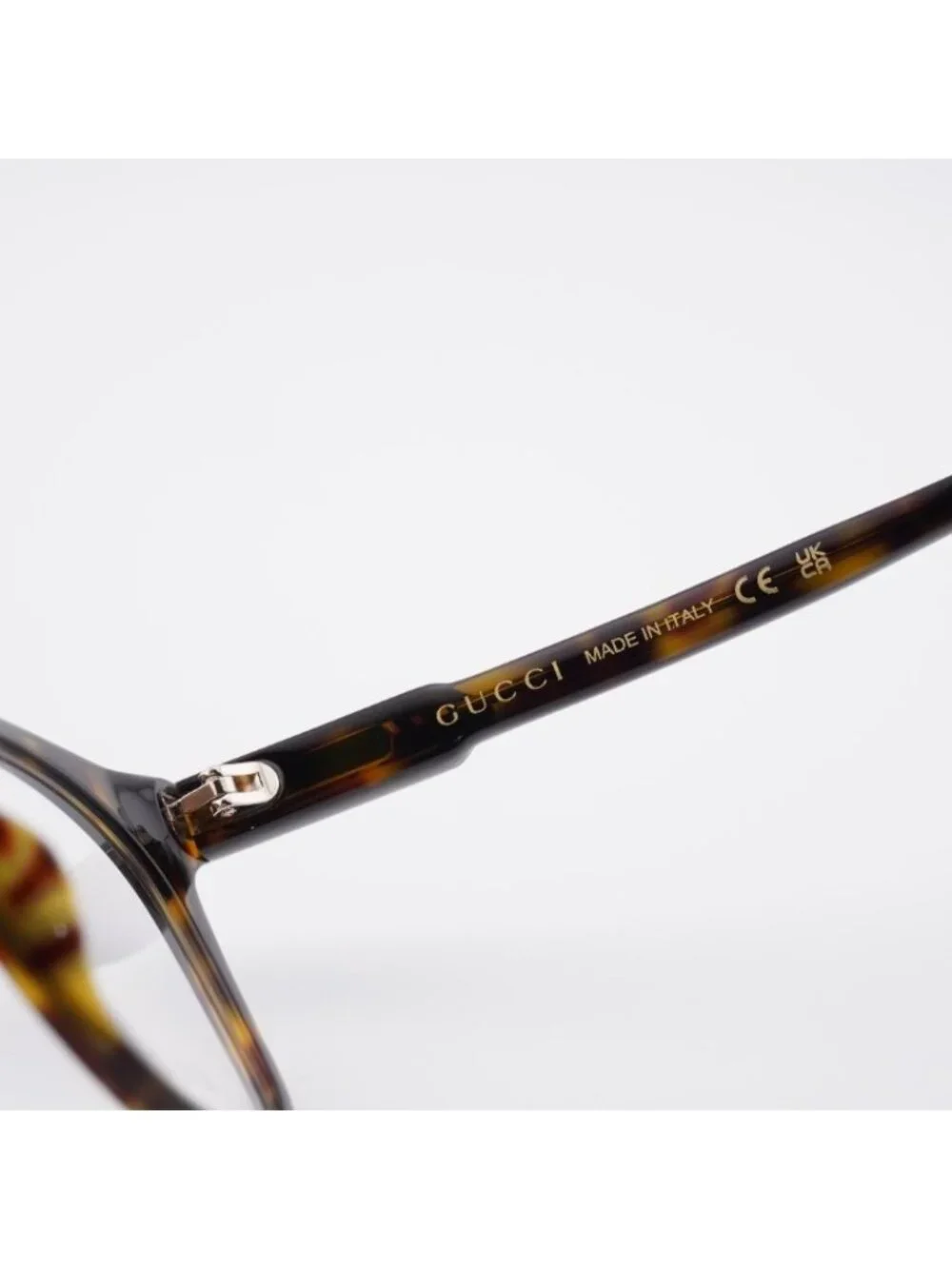 Gucci GG1821O 002 Eyeglasses Havana 51mm Square Frame